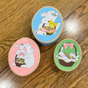 Nesting Easter egg boxes